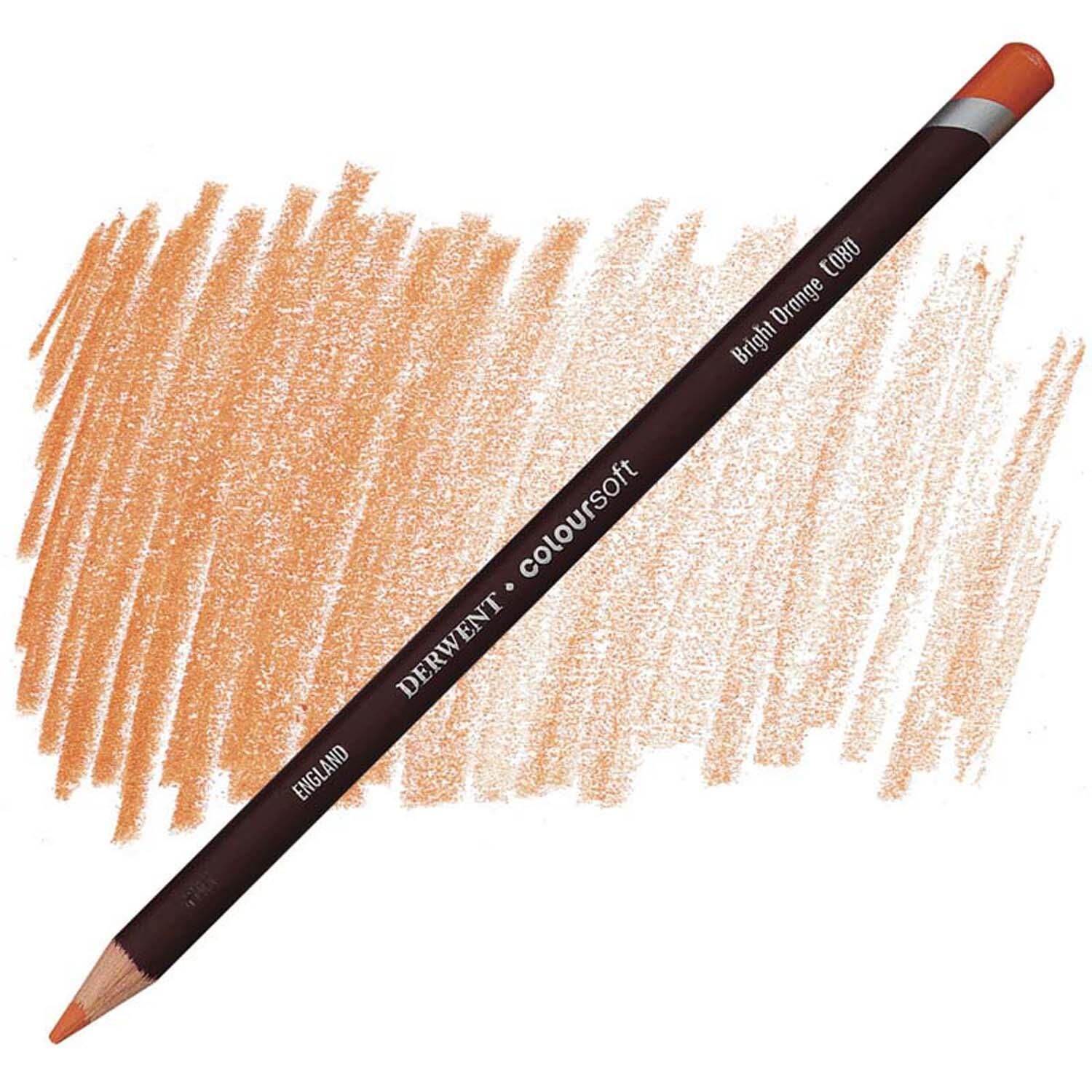 Derwent Kuruboya Kalemi C080/Brıght Orange