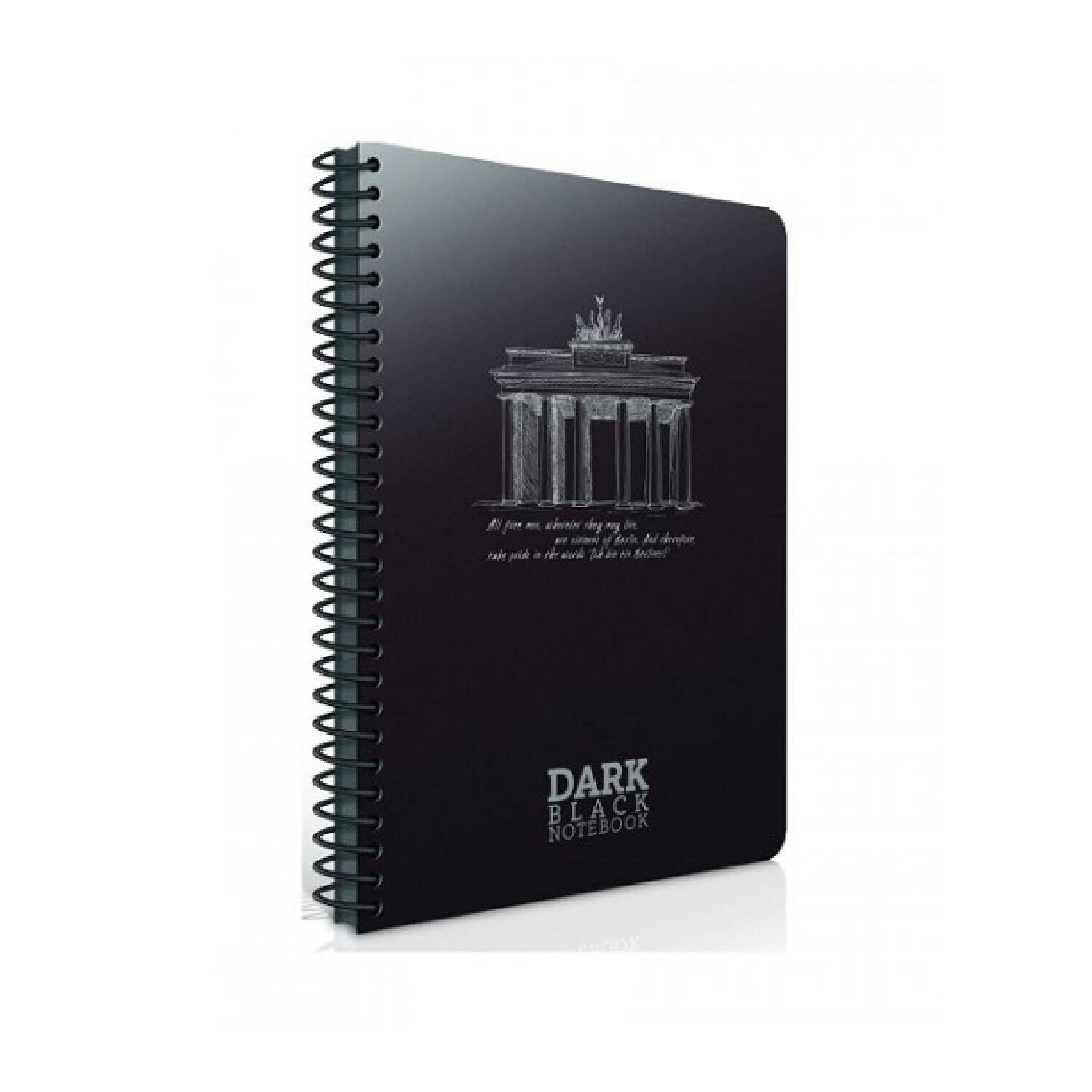 Gıpta Dark 12X17 50Yp. Siyah Defter 2674