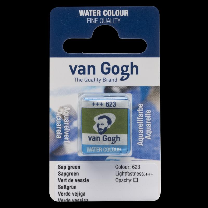 Sulu Boya Van Gogh Tablet No:623 Sap Green