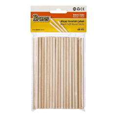 Brons Yuvarlak Cubuk Naturel Kalın