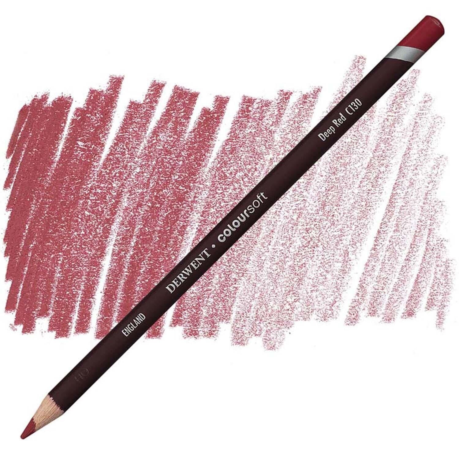 Derwent Kuruboya Kalemi C130/Deep Red