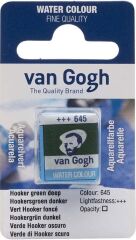 Sulu Boya Van Gogh Tablet No:645 Hooker Green Deep