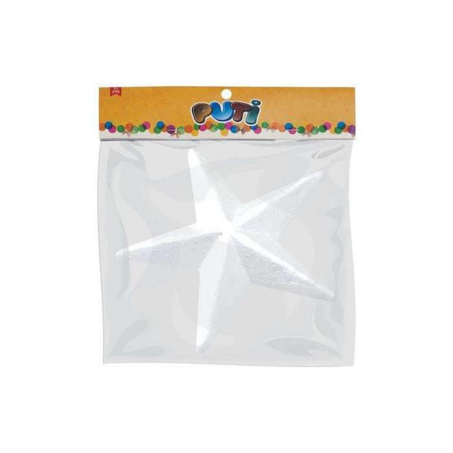 Puti Köpük Yıldız 18Cm Tekli