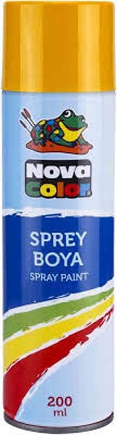Nova C. Sprey Boya Sarı 200Ml Nc800