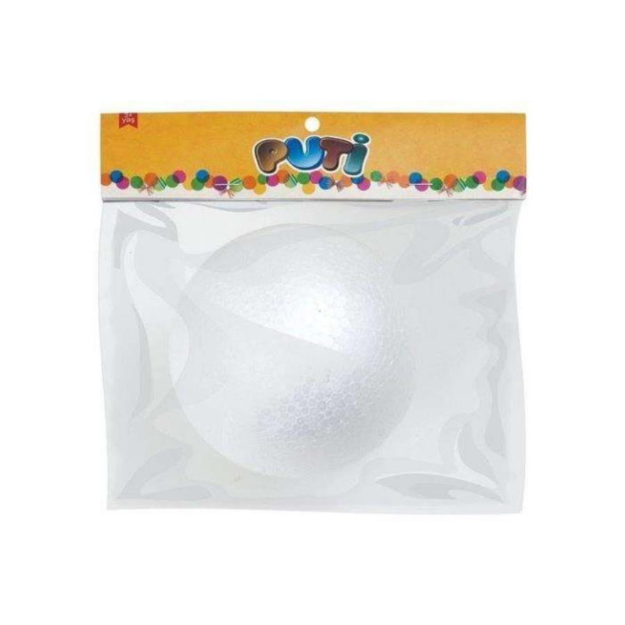Puti Köpük Top 12Cm Tekli