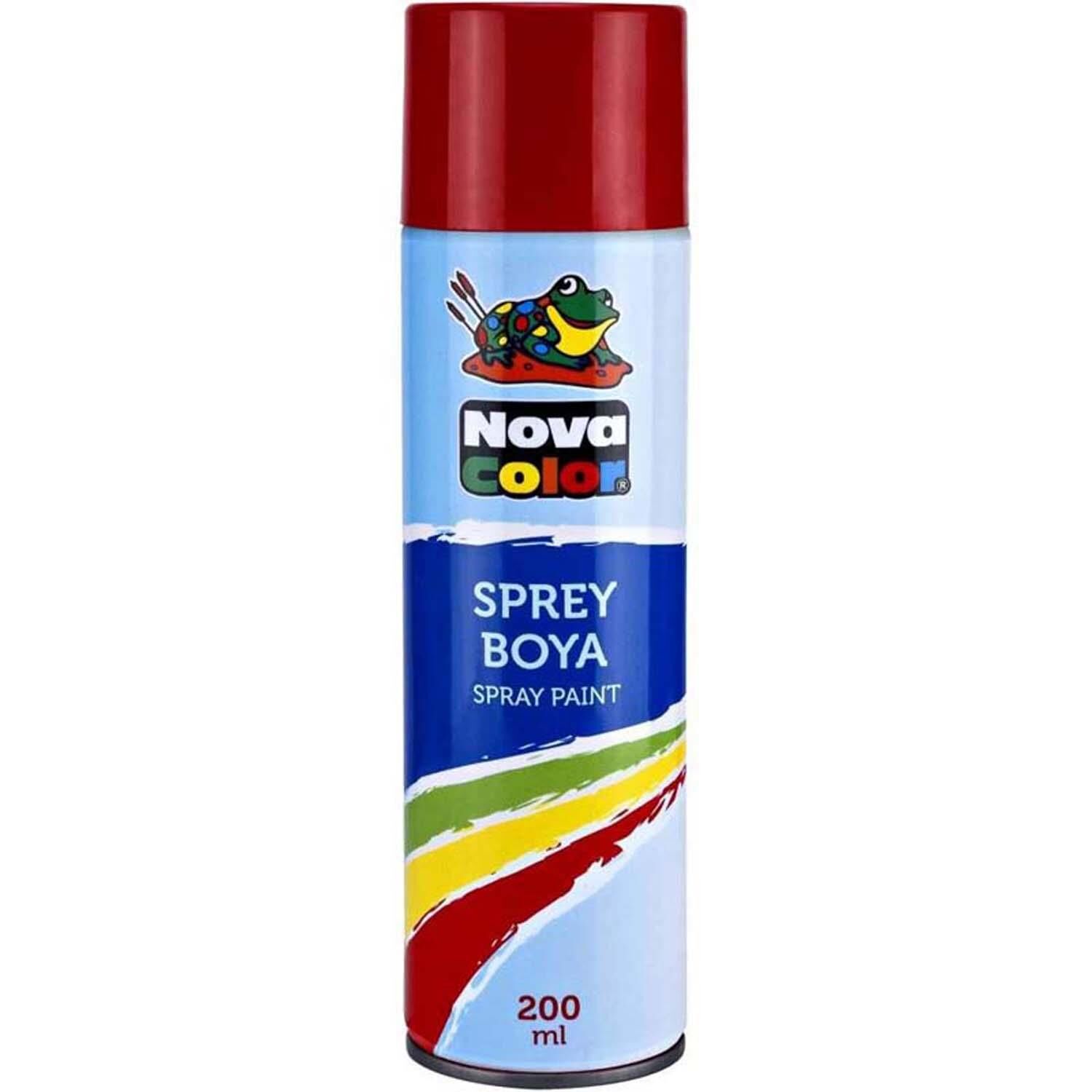 Nova C. Sprey Boya Kırmızı 200Ml Nc801