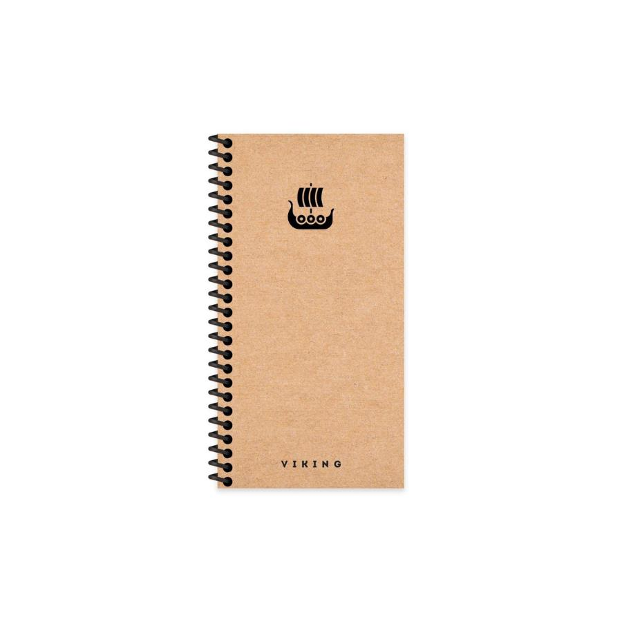 Keskin Color La Plume Viking 10x19 Çizgisiz Sert Kapaklı Spiralli Defter Gemi