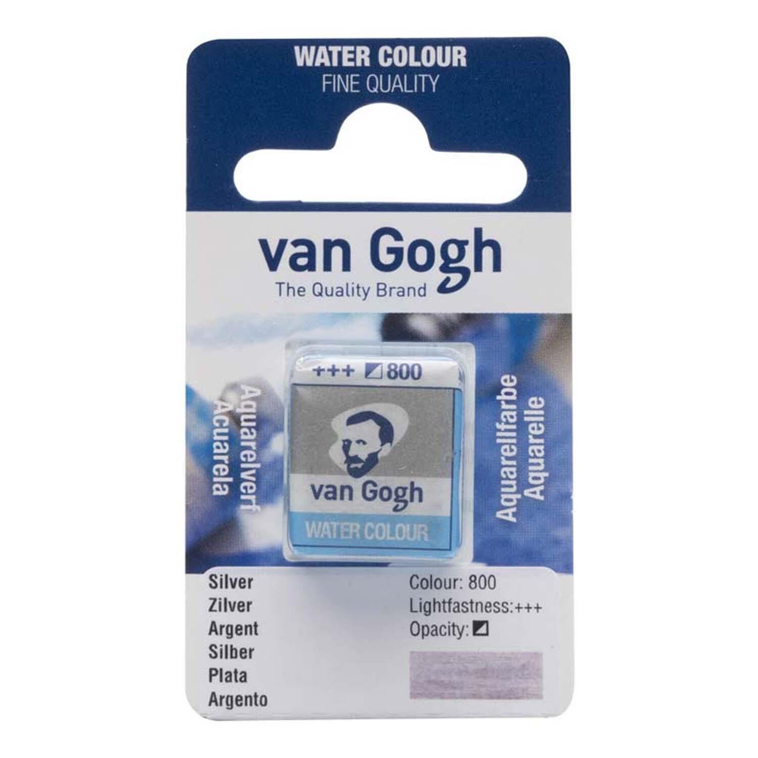 Sulu Boya Van Gogh Tablet No:800 Sılver