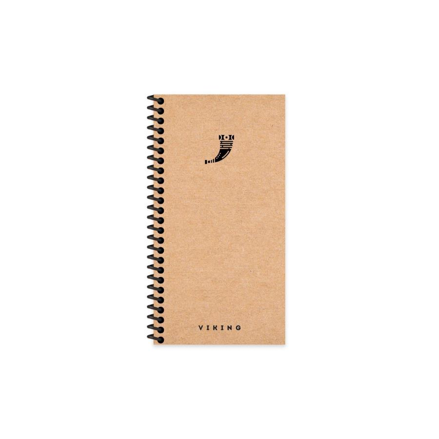 Keskin Color La Plume Viking 10x19 Çizgisiz Sert Kapaklı Spiralli Defter Borazan