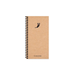 Keskin Color La Plume Viking 10x19 Çizgisiz Sert Kapaklı Spiralli Defter Borazan