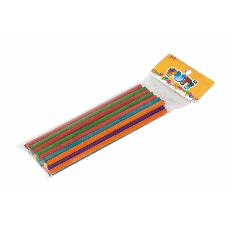 Putı Ahsap Cop Cubugu Renklı 24Lu Paket