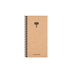 Keskin Color La Plume Viking 10x19 Çizgisiz Sert Kapaklı Spiralli Defter Çekiç