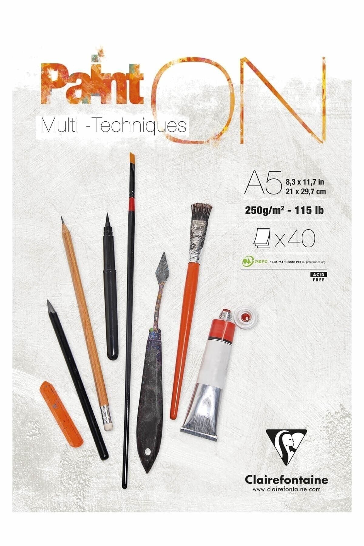 A4 250Gr 30 Yp.Clrf Paınt-On Blk.Üst Yapış.0975809
