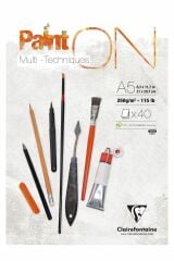 A4 250Gr 30 Yp.Clrf Paınt-On Blk.Üst Yapış.0975809