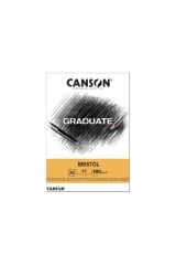 Canson Graduate A3 Bristol Blok180Gr 20Yp