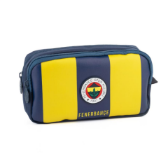 Fenerbahçe Efsane Çubuklu Suni Deri Kalem Çantası