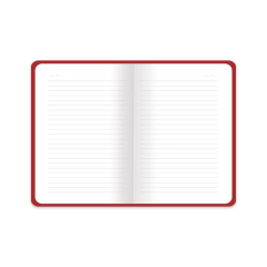 Keskin 13,5X19,5 80yp  Çizgili Termo Deri Ciltli Defter Vivid