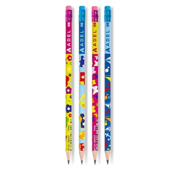 Adel Kids Silgili Kurşun Kalem HB