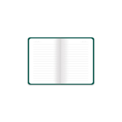 Keskin 9X14 80yp  Çizgili Termo Deri Ciltli Defter Prestige