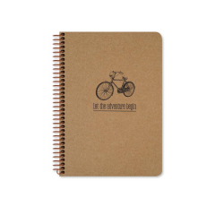 Keskin A5 80yp Ç.siz Spr.Sert Kapak Kraft Tag Defter