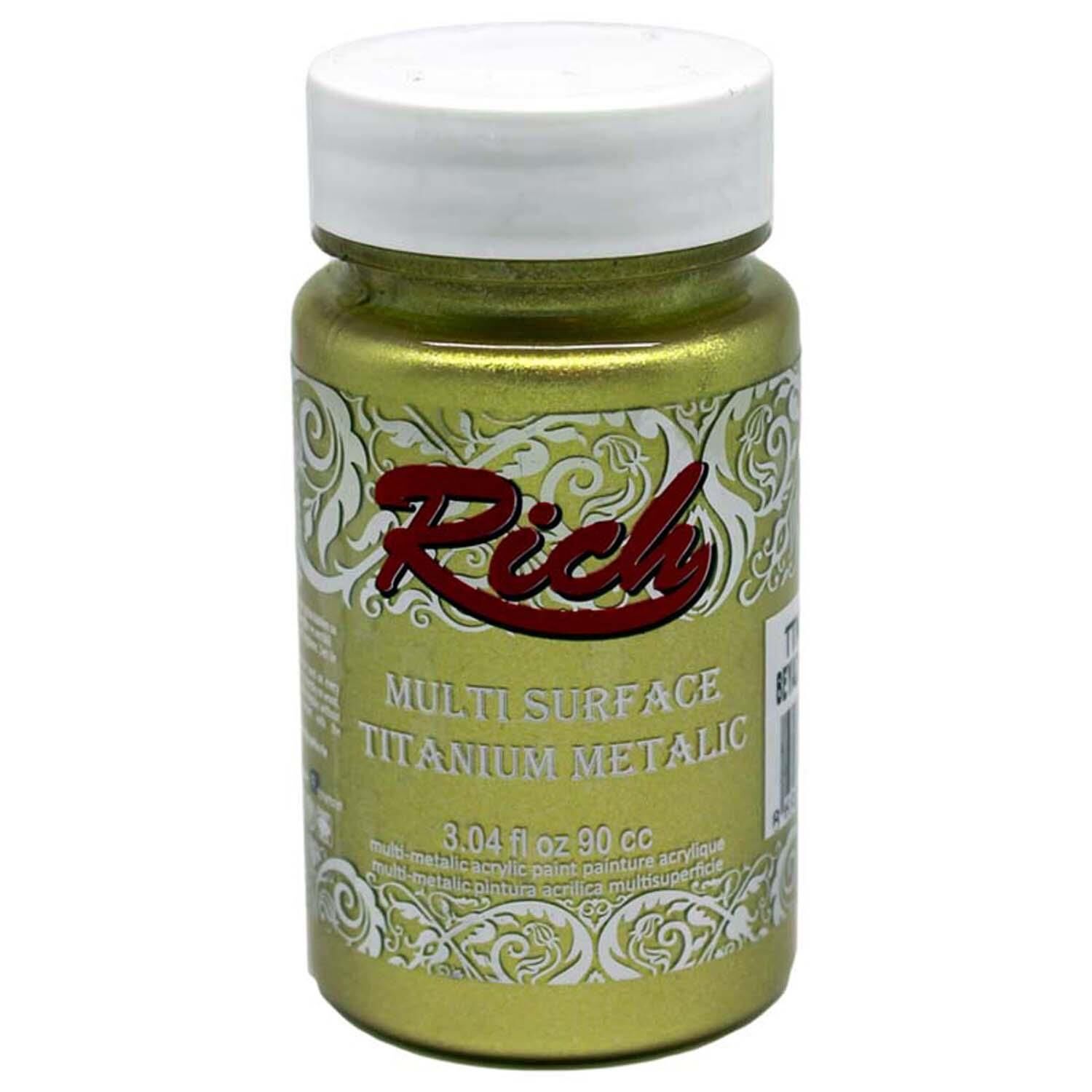 Multı Tıtanıum Metalık Byz.Altın 90Cc Akrılık Rıch