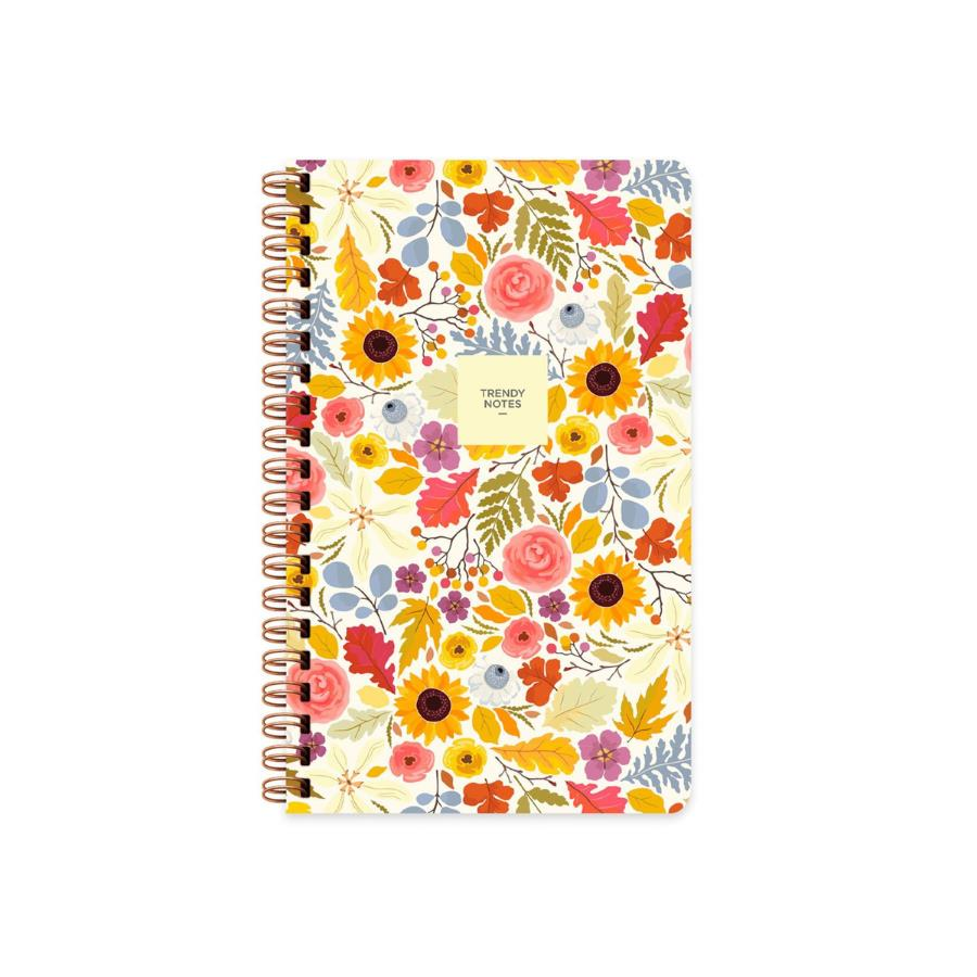 Keskin Color 13x21 96yp Çiz.Sert Kap.Spr. Defter Ayçiçeği