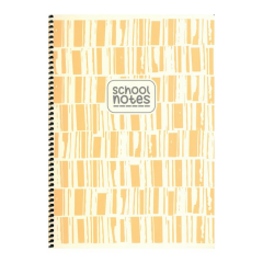 Keskin Color A4 80yp Kareli Karton Kpk Sp Çizgi Defter