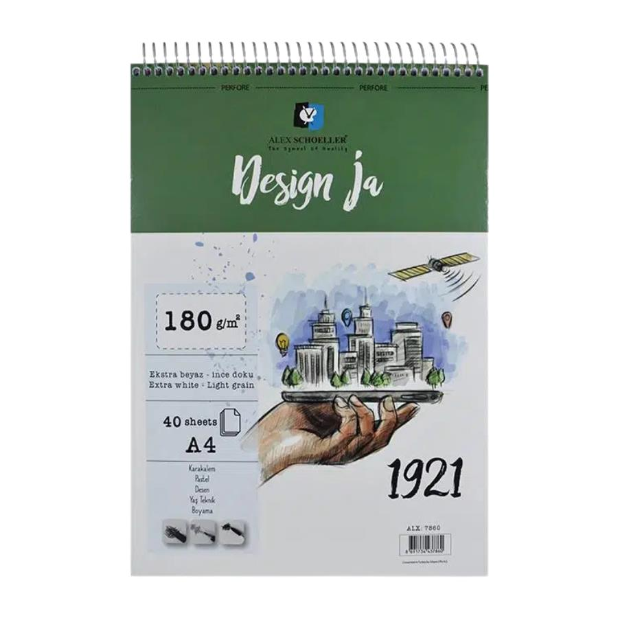 Alex Scholler Design Ja 1921 A4 180Gr 40yp 7860