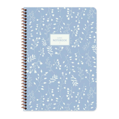Keskin A4 80yp Kareli Karton Kp.Spr.Pastel Flora Defter