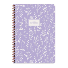 Keskin A4 80yp Kareli Karton Kp.Spr.Pastel Flora Defter