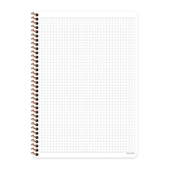 Keskin A4 80yp Kareli Karton Kp.Spr.Pastel Flora Defter