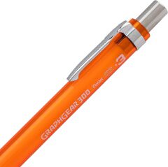 Pentel GraphGear 300 Versatil Kalem 0.3mm Turuncu PG313-TFX