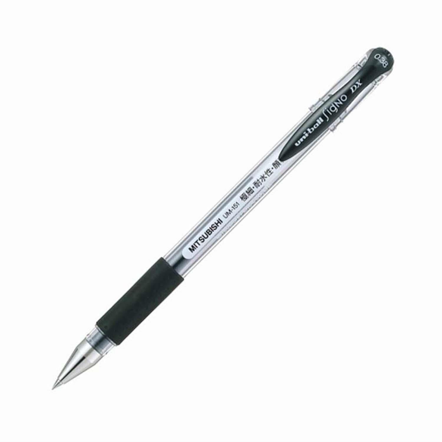 Unıball Um-151 Dx 0.38 Sıyah Jel Kalem