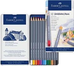 Faber-Castell Goldfaber Aqua Boya Kalemi 12 Renk