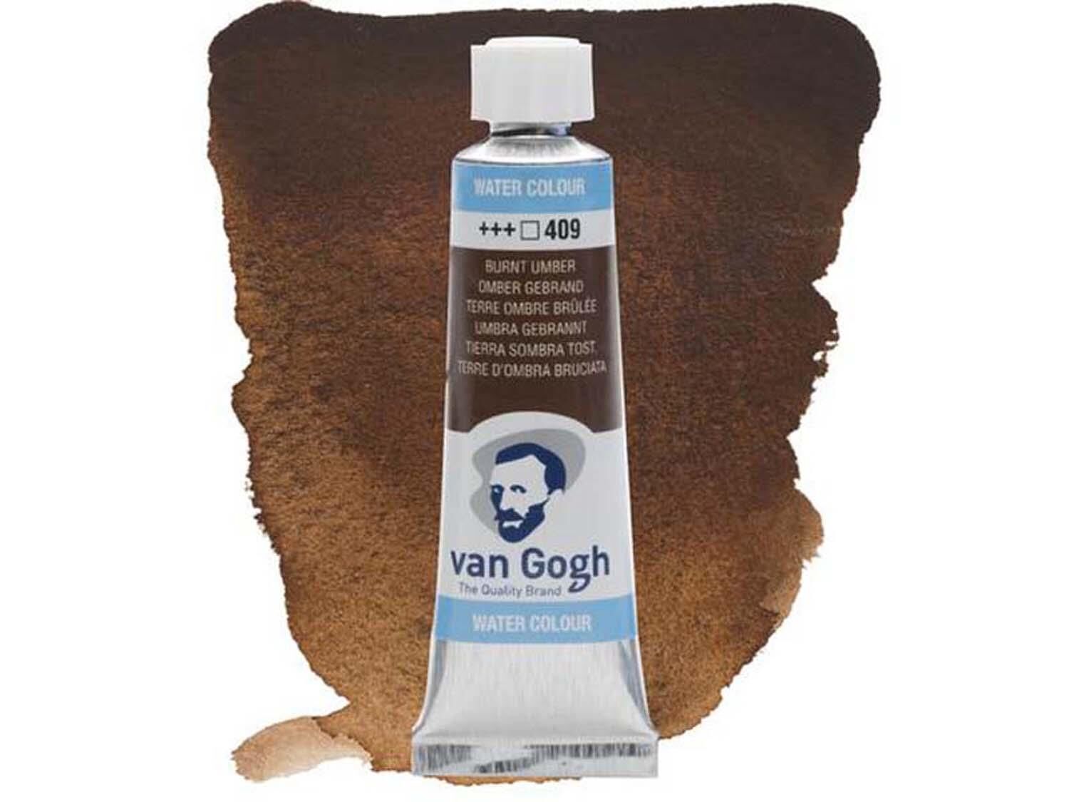 Sulu Boya Van Gogh 10Ml No:409 Burnt Umber