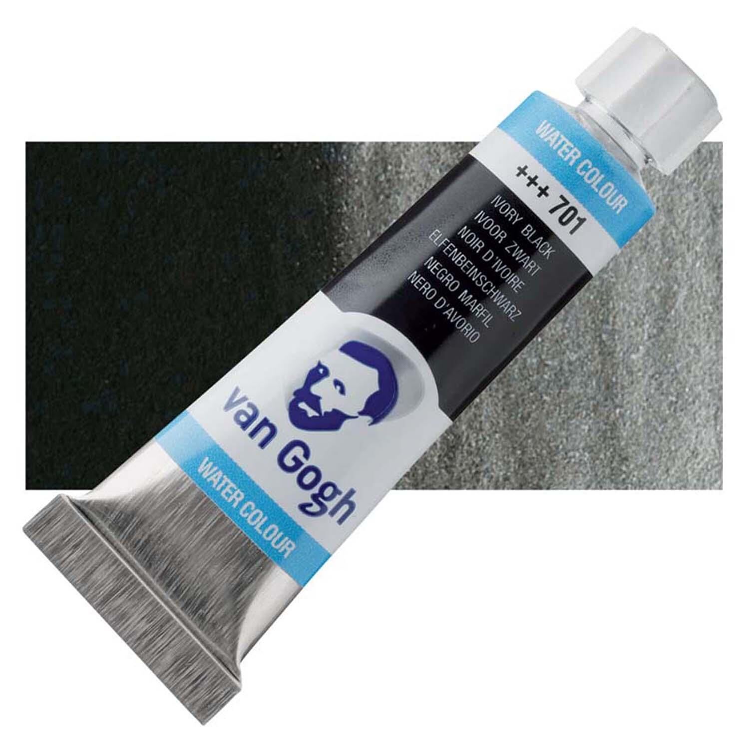 Sulu Boya Van Gogh 10Ml No:701 Ivory Black