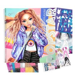 Topmodel POPSTAR Colouring Book