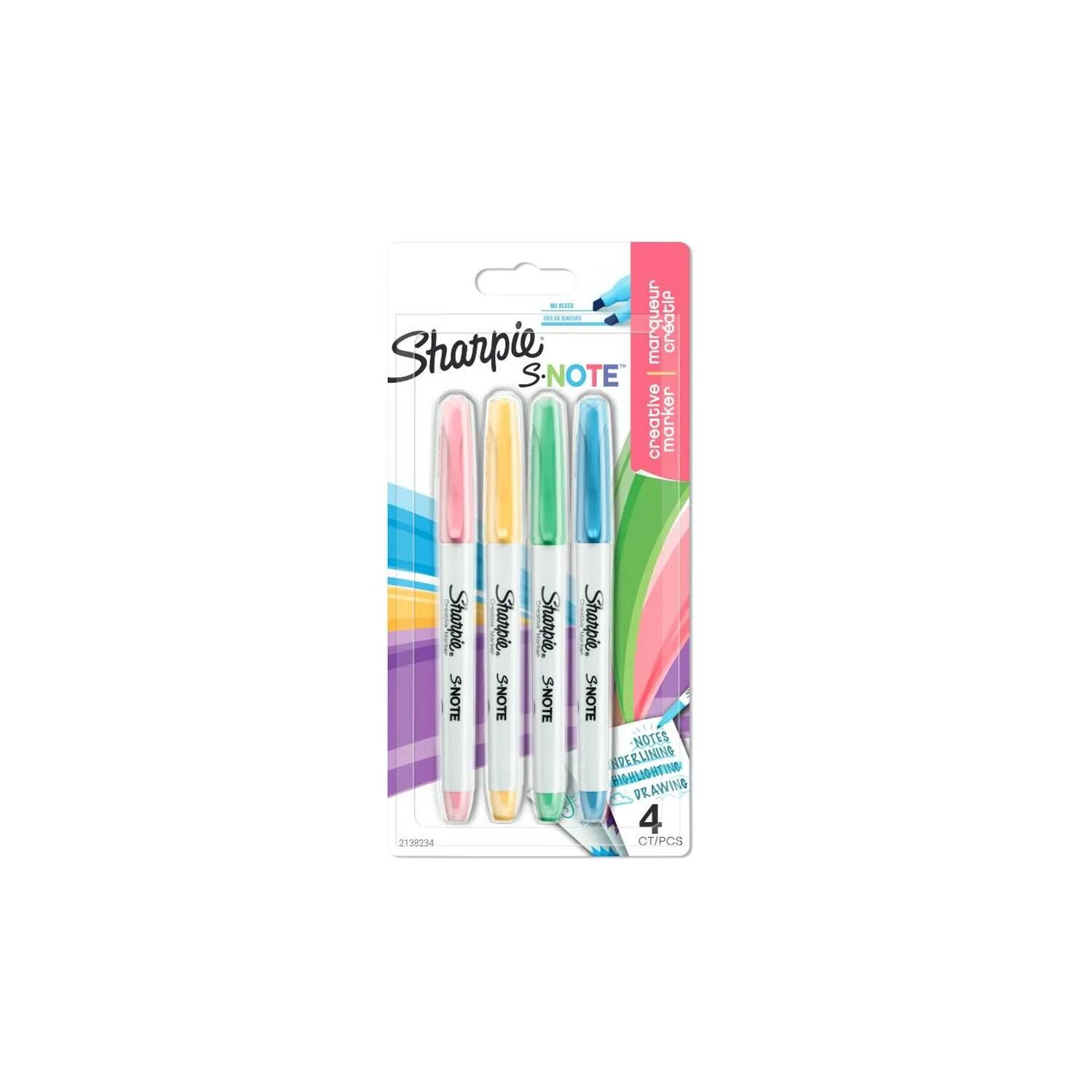 Sharpie Snote Kreatif Blisterli 4lü Markör 2138234