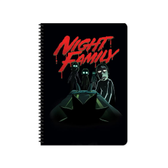 Rick and Morty A4 80yp Çiz Spr.Karton Kapak Defter