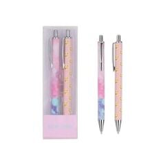 Pyrus Metal 2 li Basmalı Tükenmez Kalem