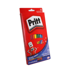 Pritt Kuruboya Karton Kutu Jumbo Üçgen 12 Renk 1219733