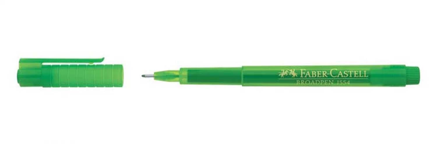 Faber-Castell Broadpen 1554 Yeşil
