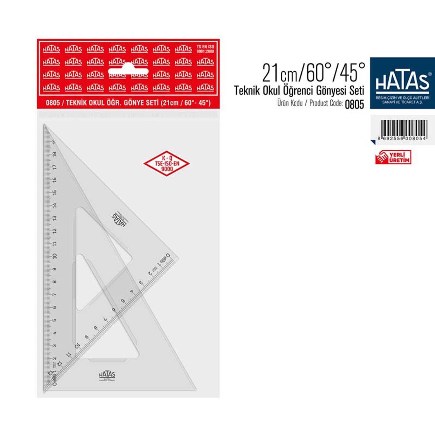 45-60 Gonye Setı Ogrencı Hatas 21Cm 805