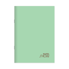 Keskin A4 60yp Çiz. PP Kp.Dikişli Pastel Show Defter