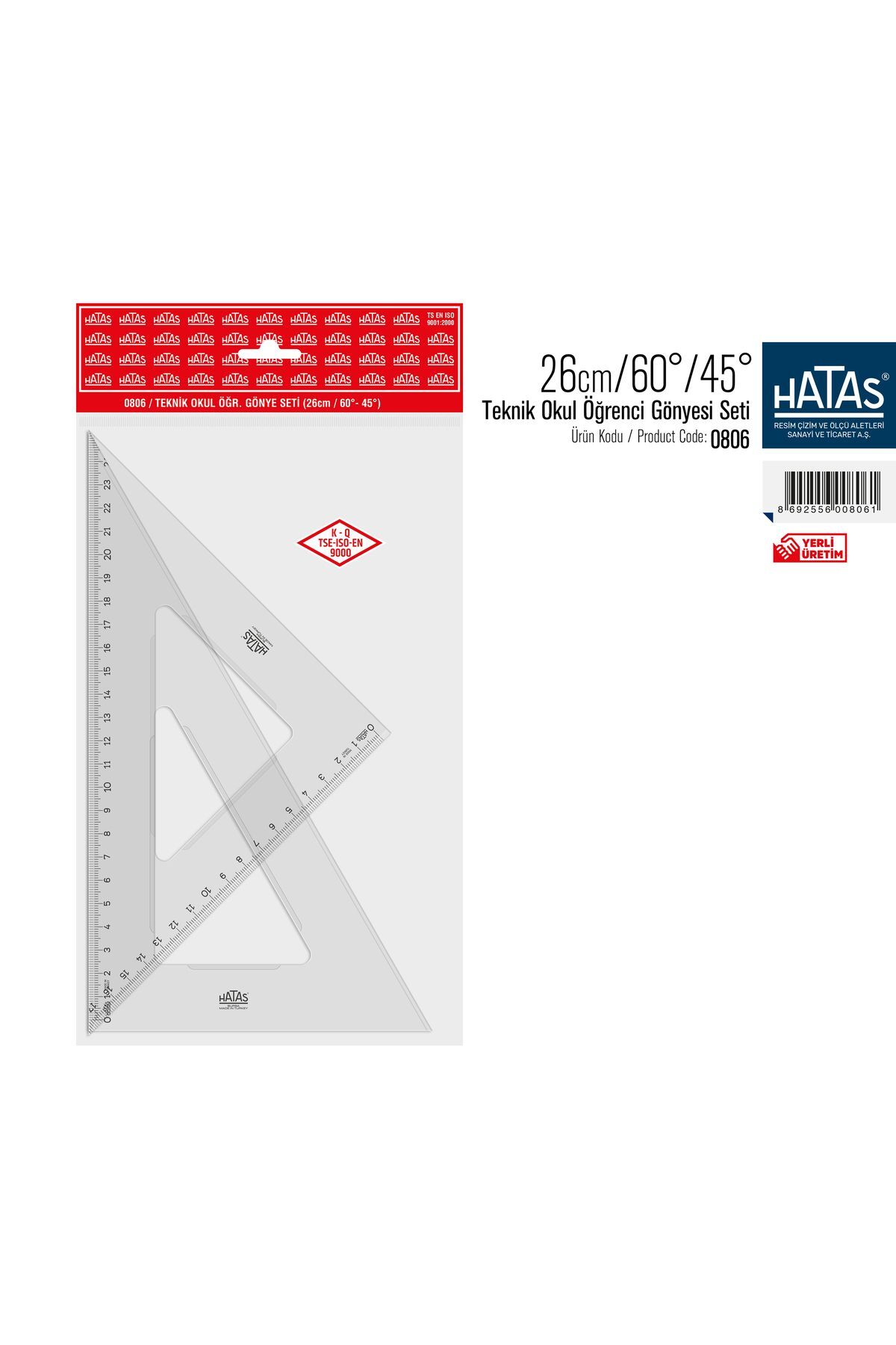 Hatas 26 Cm 60*45 Göny.Öğr.Set Kod:0806