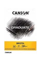 Canson Çizim Bloğu Graduate Cangrad Bristol 20sf A4 180gr