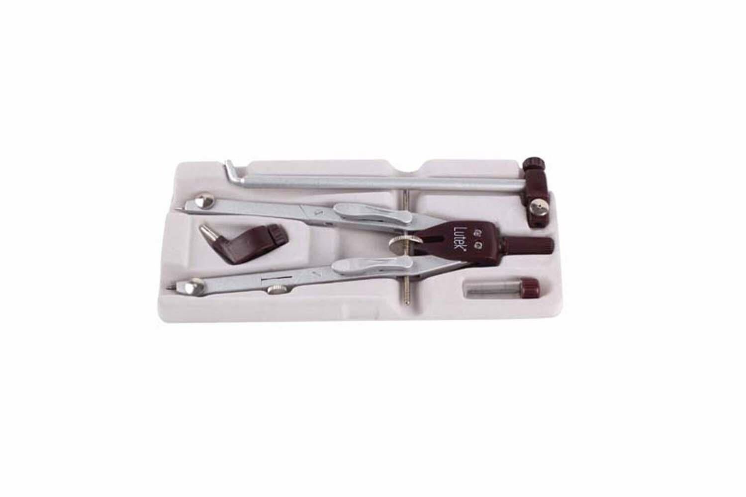 Lutek Lt-8004A Uzatma Ayaklı Hassas Pergel Seti