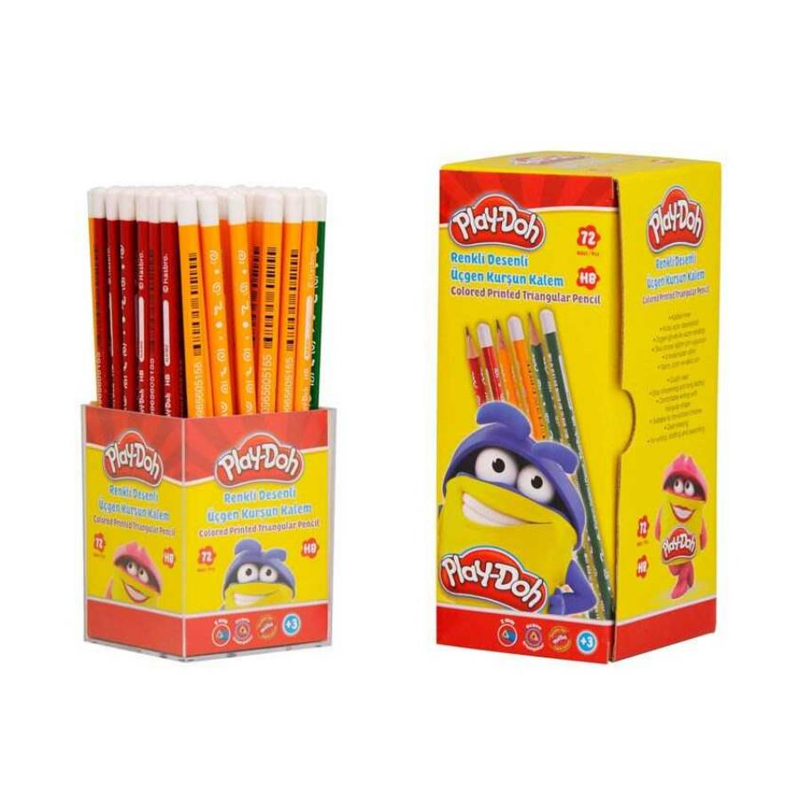 Play-Doh Renkli Üçgen Kurşun Kalem Kk006