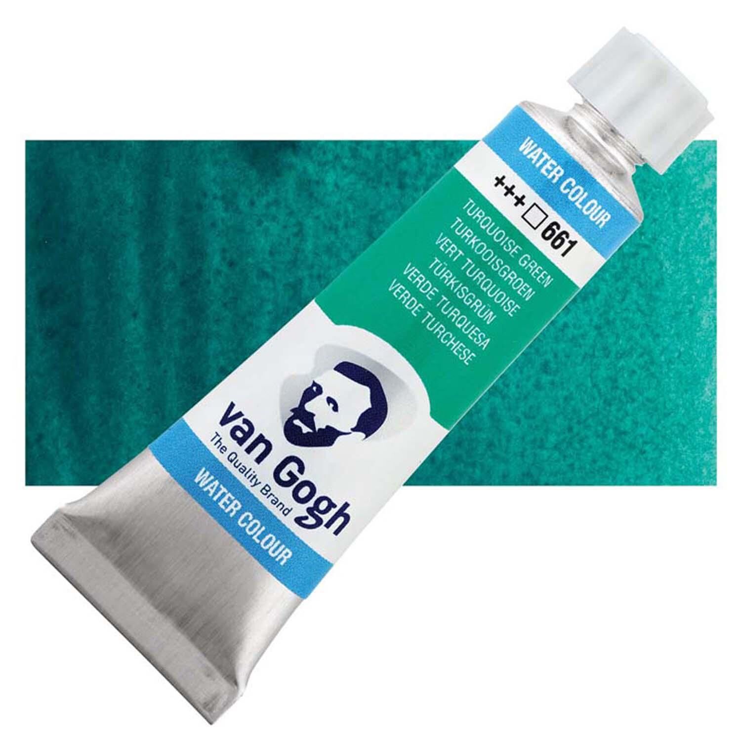 Van Gogh Water Color Gwc 10 Ml Turq Green 661