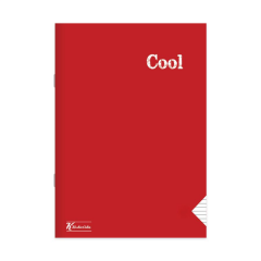 Keskin A4 120yp Çizgili PP Kapak Dikişli Cool Defter